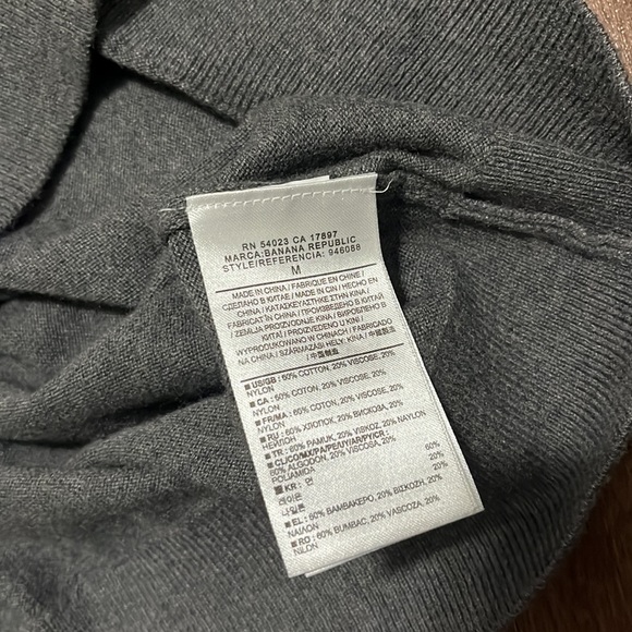 Banana Republic Grey Sweater - Picture 3 of 3